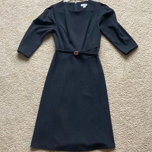 Calvin Klein A-line belted dress size 2